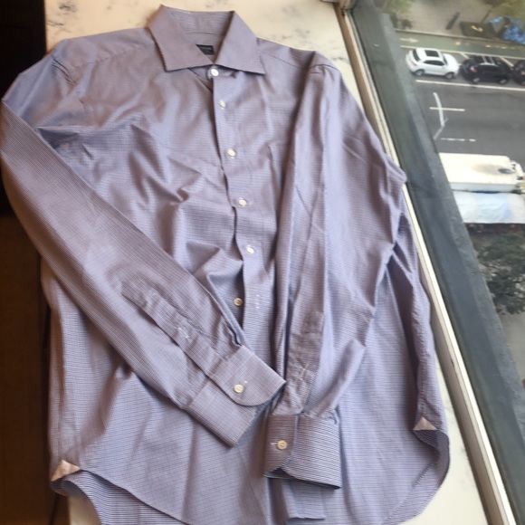 Like new! Breuer men’s shirt size 15 ½ 40 (Italian) made in Italy! - Picture 3 of 3